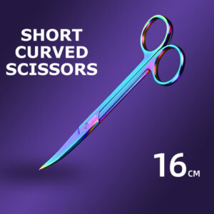 Netlea Scaper Tools - Short Curved Scissors 16cm